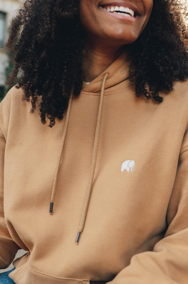 Women's Trendsplant Organic Essential Oversized Hoodie Apple Cinnamon