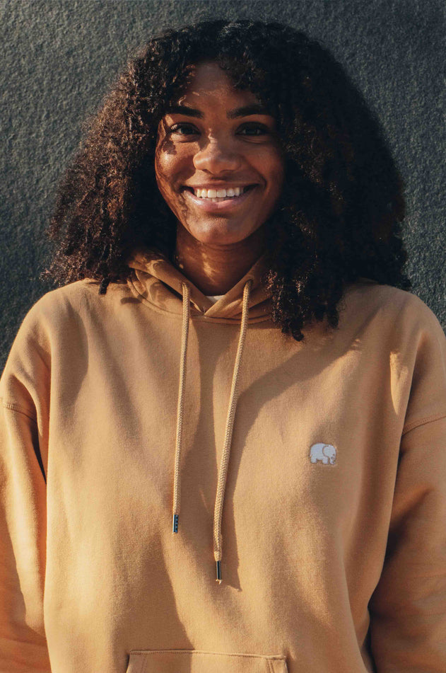 Women's Trendsplant Organic Essential Oversized Hoodie Apple Cinnamon