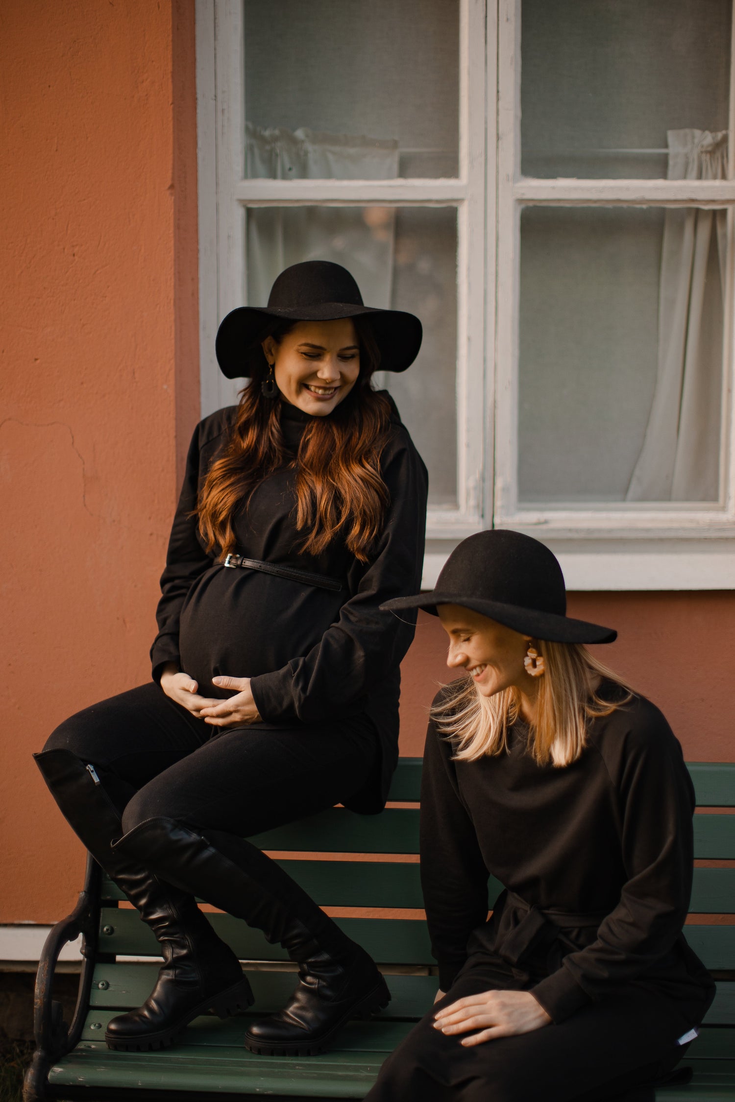 Classy College Dress Simply Black