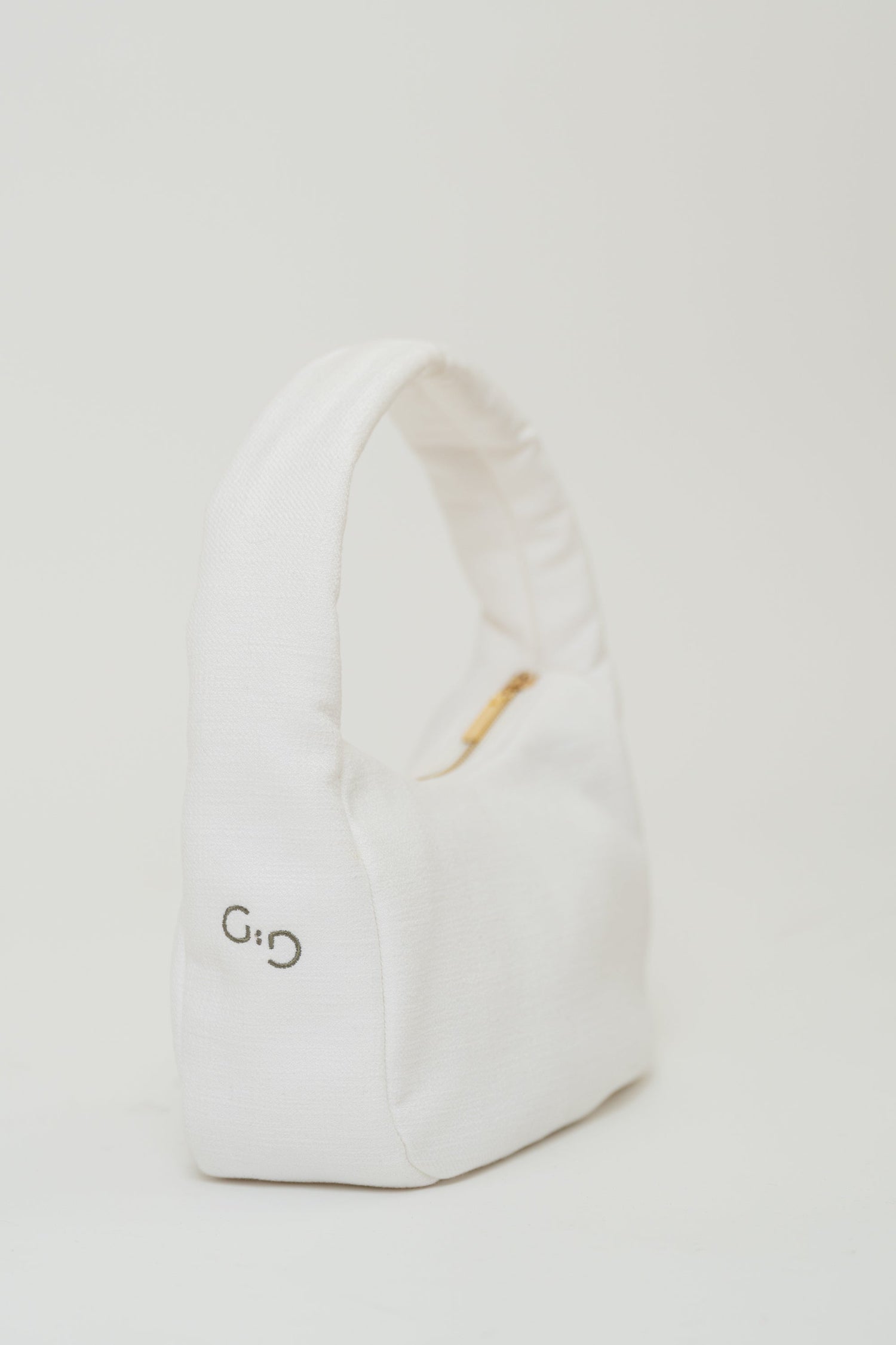 Pillow Shoulder Bag Mini White