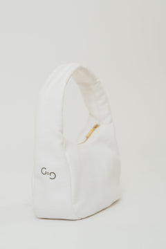 Pillow Shoulder Bag Mini White