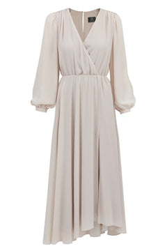 Magnolia Plain Beige Dress