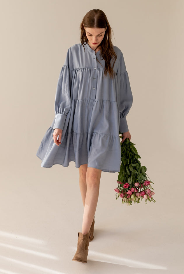 Idylle Dress Blue