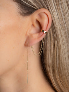Axel Single Chain Earring