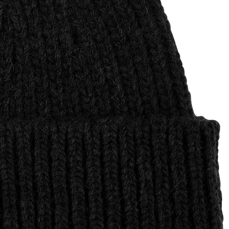 Black No Stress Beanie