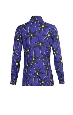 Cspike Fitted Shirt Starflower Blue