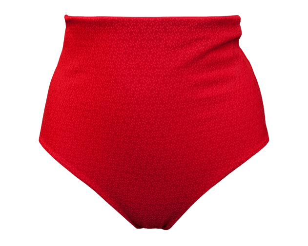 Core High Bikini Bottom Geranium Red