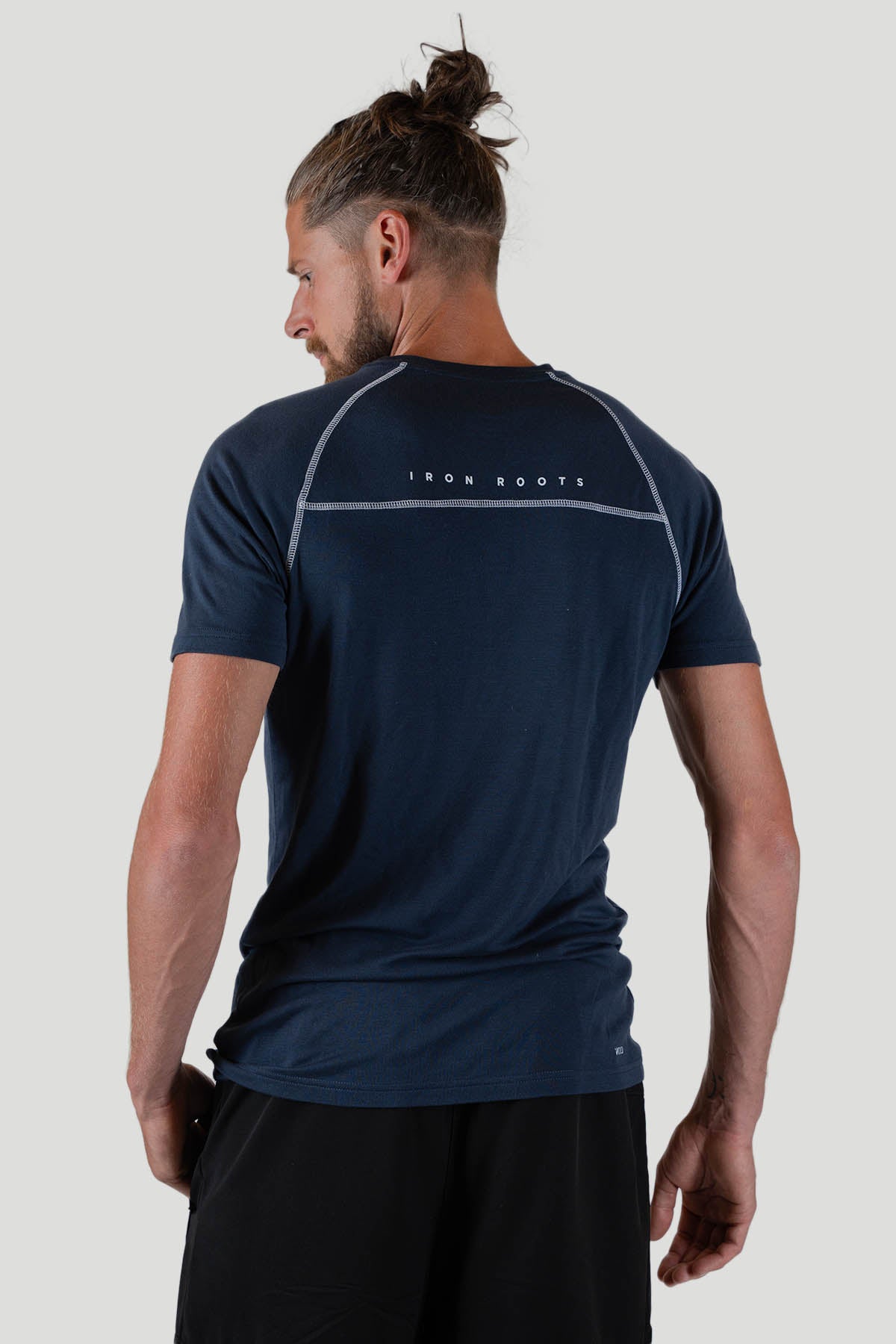 PF38.Wood T-Shirt Deep Sea Blue