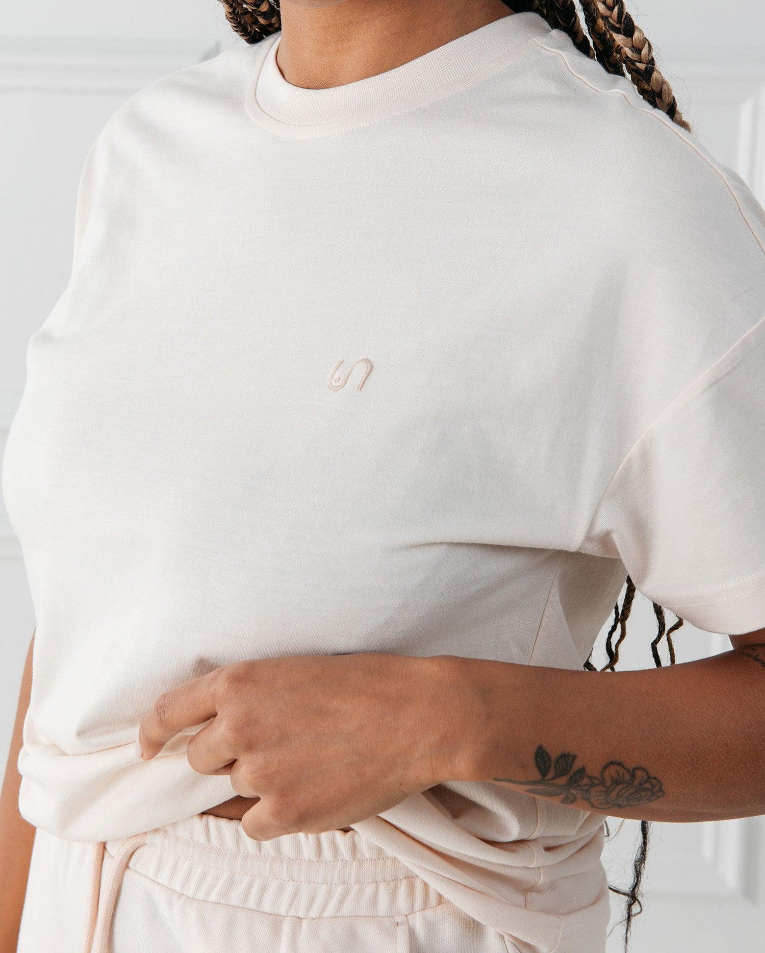 Crew Neck T-Shirt Crispy Cream