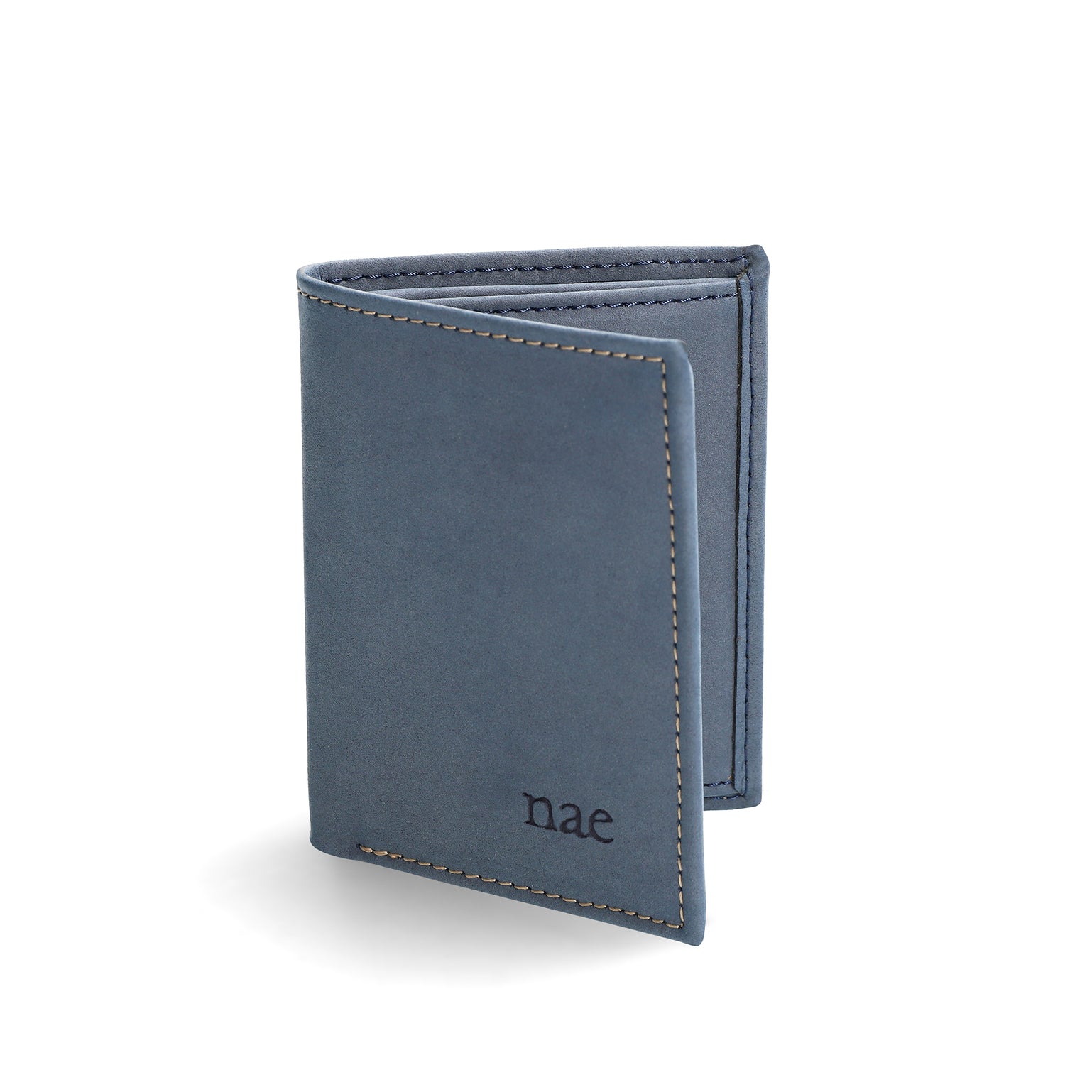 Dublin Vegan Bifold Wallet Blue