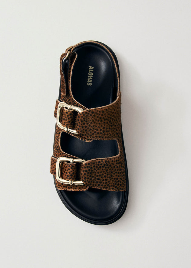 Harper Leather Sandals Soft Tan