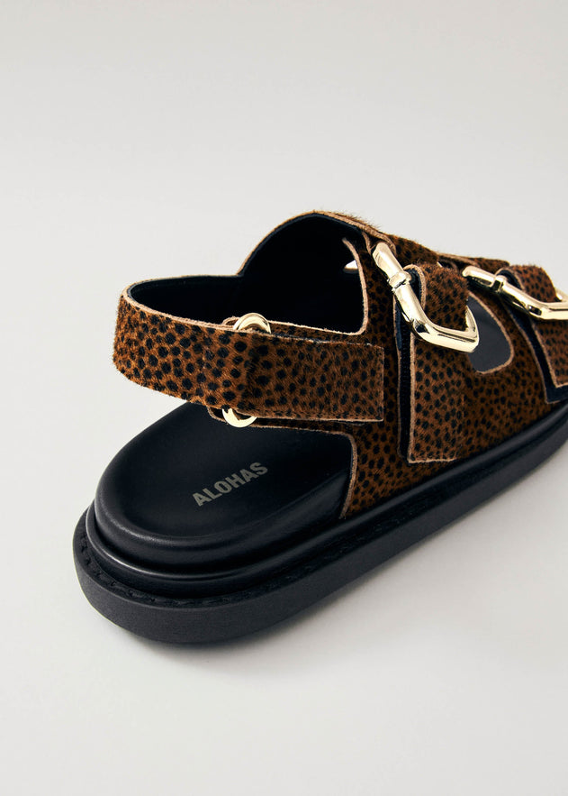 Harper Leather Sandals Soft Tan
