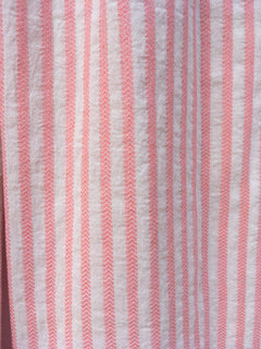 Alcea Dress Organic Stripes Jacquard