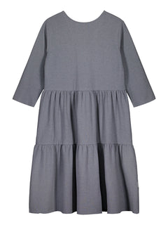 Kolmisoppi Dress Bluish Grey