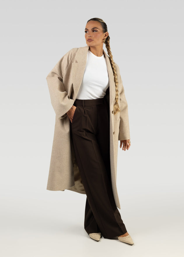 Jagger Tailored Trousers Brown