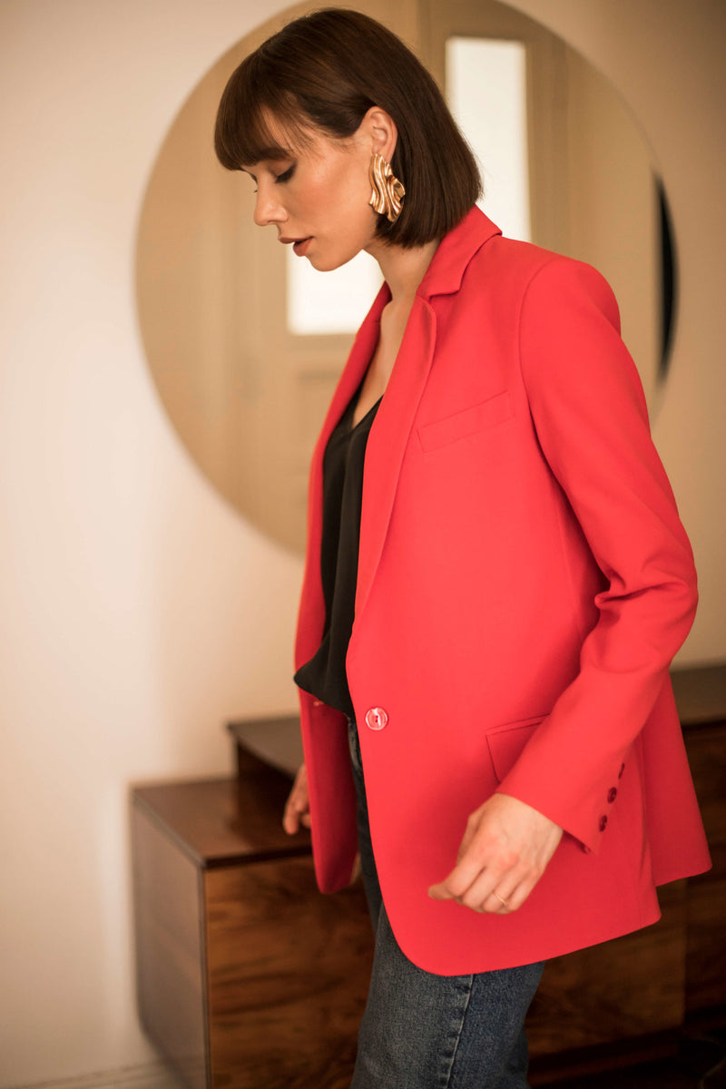 Rag and bone red clearance blazer