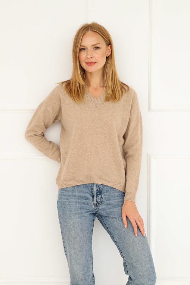 Enteliér Beige Cashmere Sweater