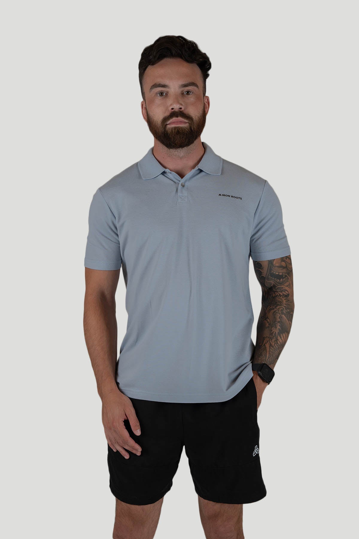 PF28.Wood Polo Arctic Blue