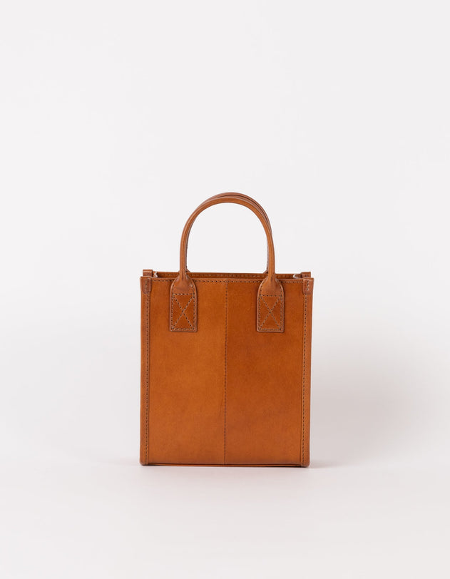 Jackie Classic Leather Mini Bag Cognac