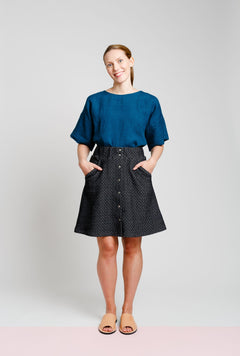 Koria Snap Button Skirt