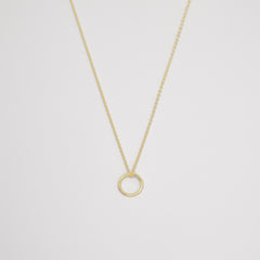 Medium Circle Necklace