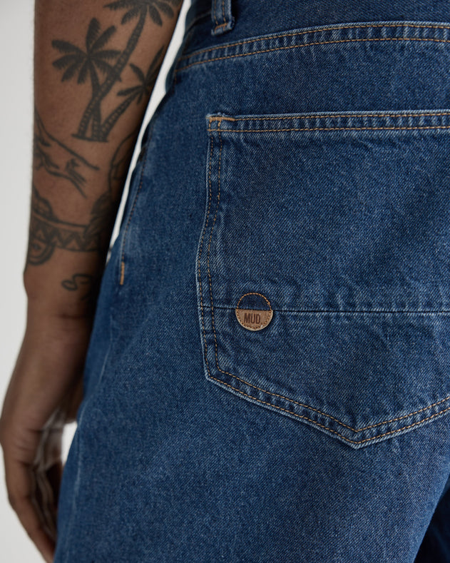 Alex Mid Loose Jeans Medium Stone
