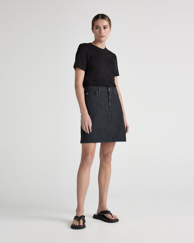 Audry Mini Skirt Black Dip