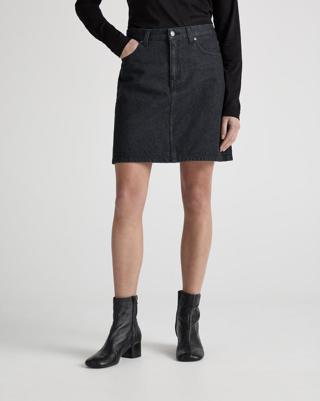 Audry Mini Skirt Black Dip
