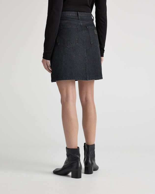 Audry Mini Skirt Black Dip