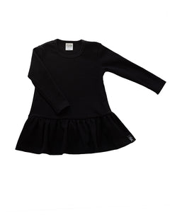 Kids' Frill Dress Black