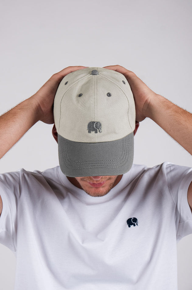 Logo Dad Cap Marengo Grey