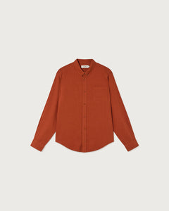 Men's Button Shirt Clay Red