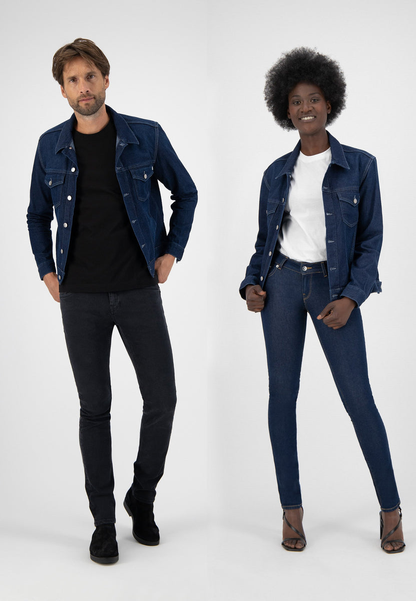 Tyler Denim Jacket Strong Blue