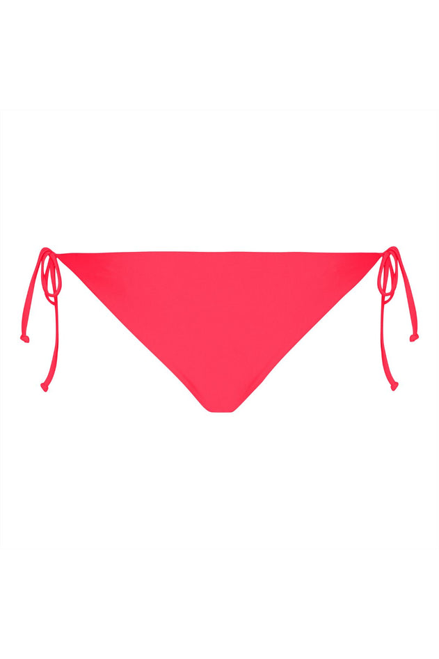 Nusa Dua Self-Tie Bikini Bottom Heat