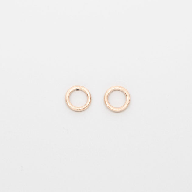 Satin Circle Stud
