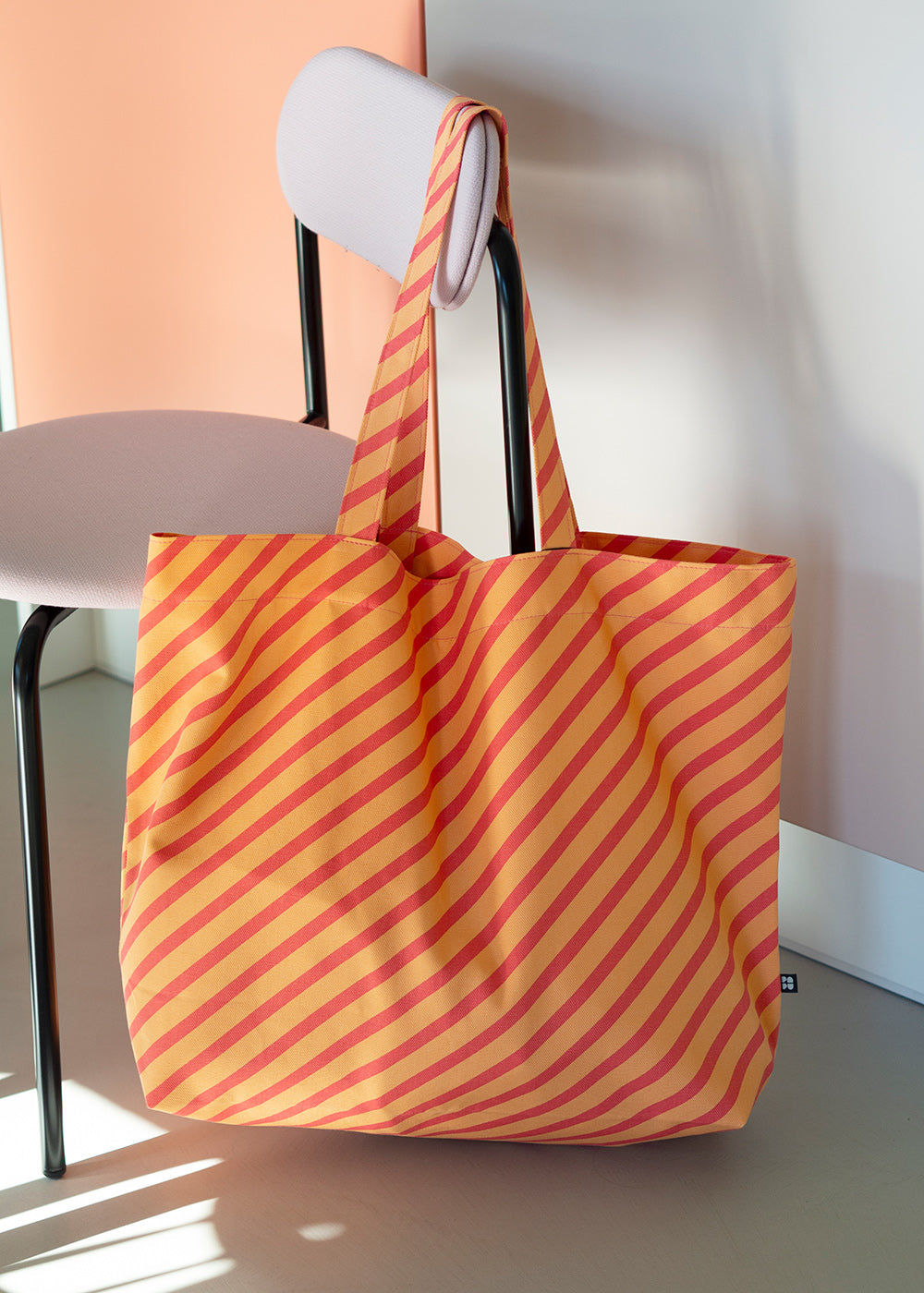 Beach Bag Cantaloupe/Red