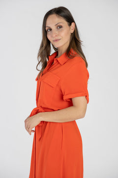 Shirt Dress EcoVero™ Viscose By Lenzing