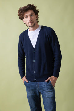 Giovanni Unisex Recycled Cashmere Cardigan