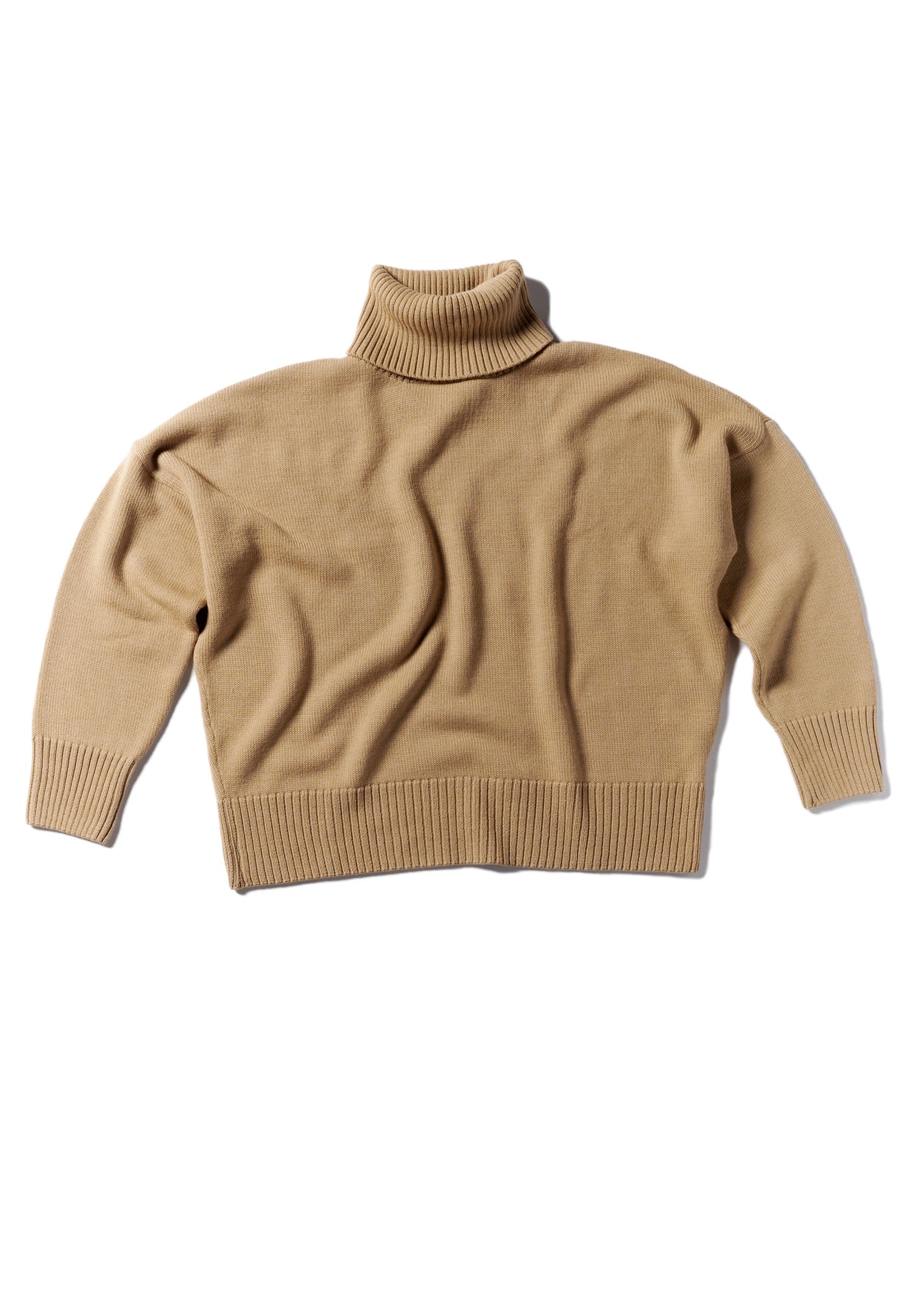 Heavy Roll Neck Camel