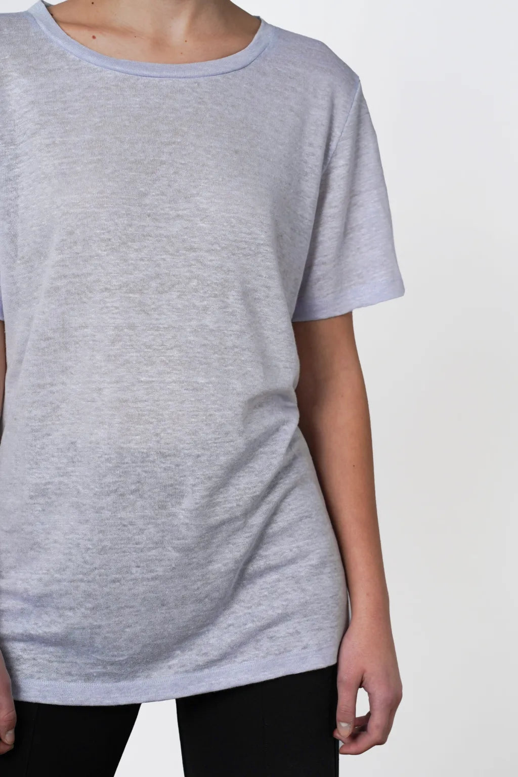 Roya Oversized Tee Pale Blue