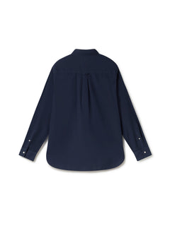 Sedef Button-up Shirt Navy Blue