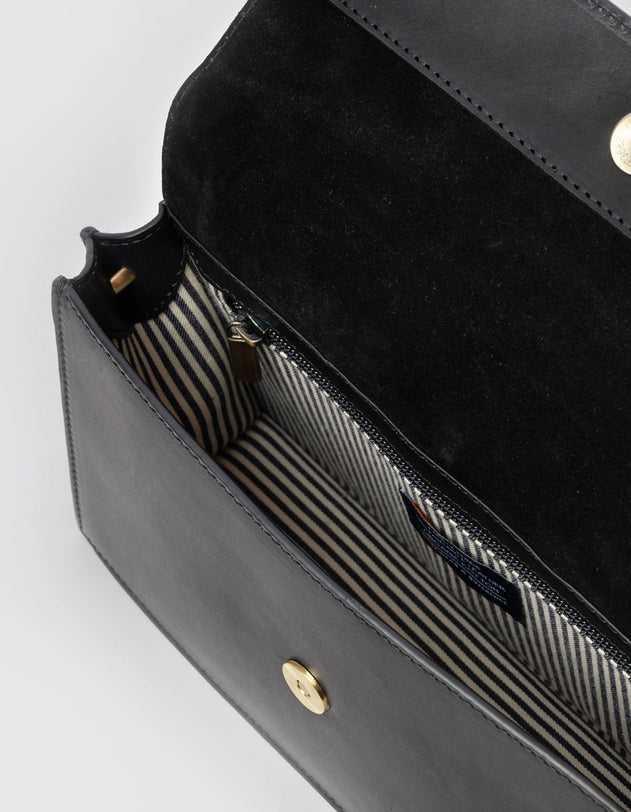 Stella Bag Black Classic Leather
