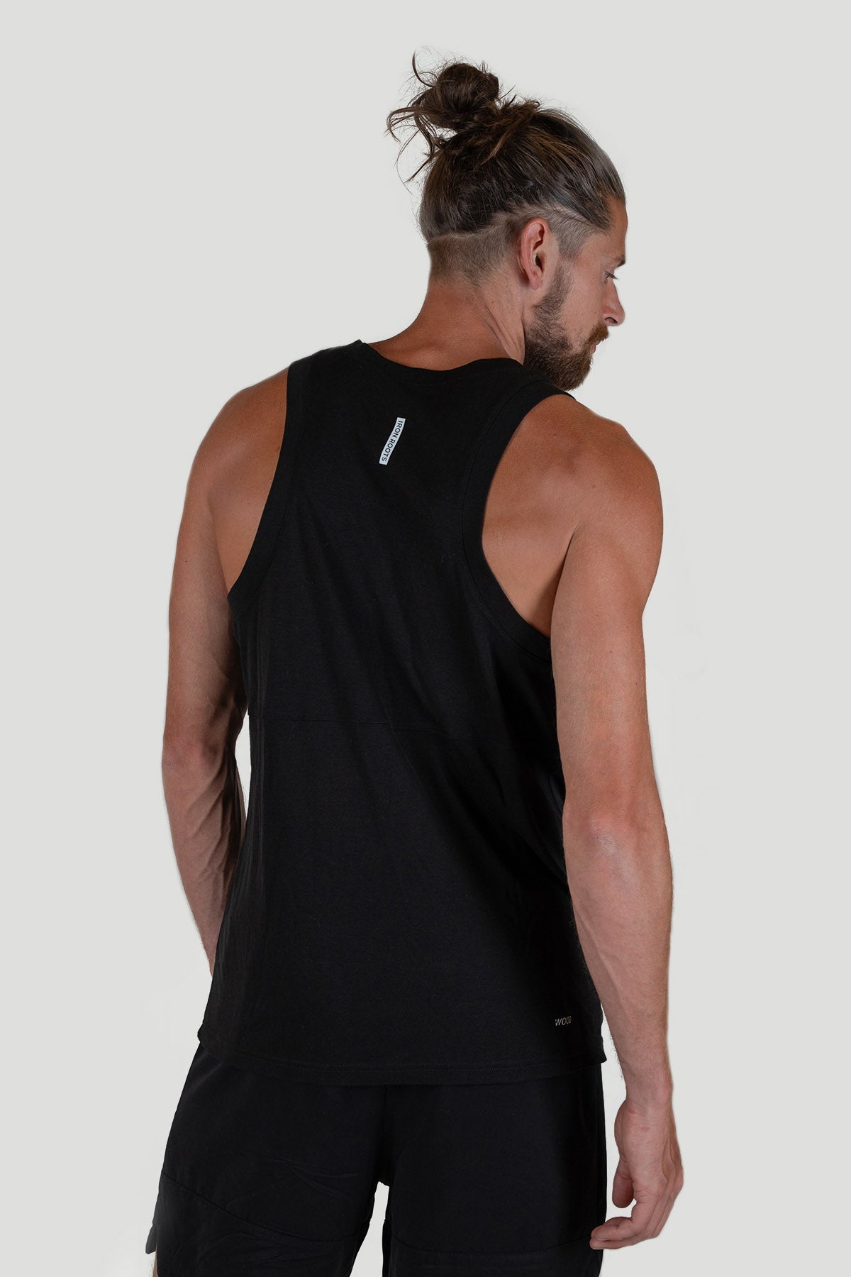 PF14.Wood Tank Top Black