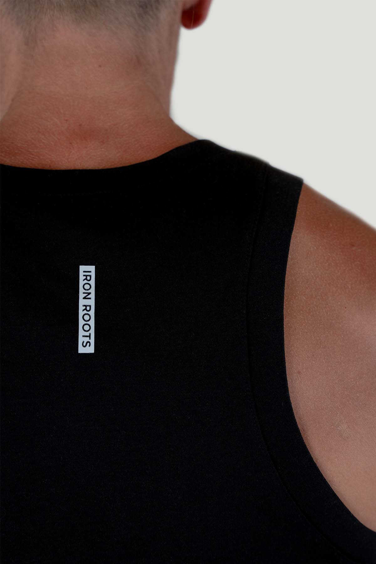 PF14.Wood Tank Top Black
