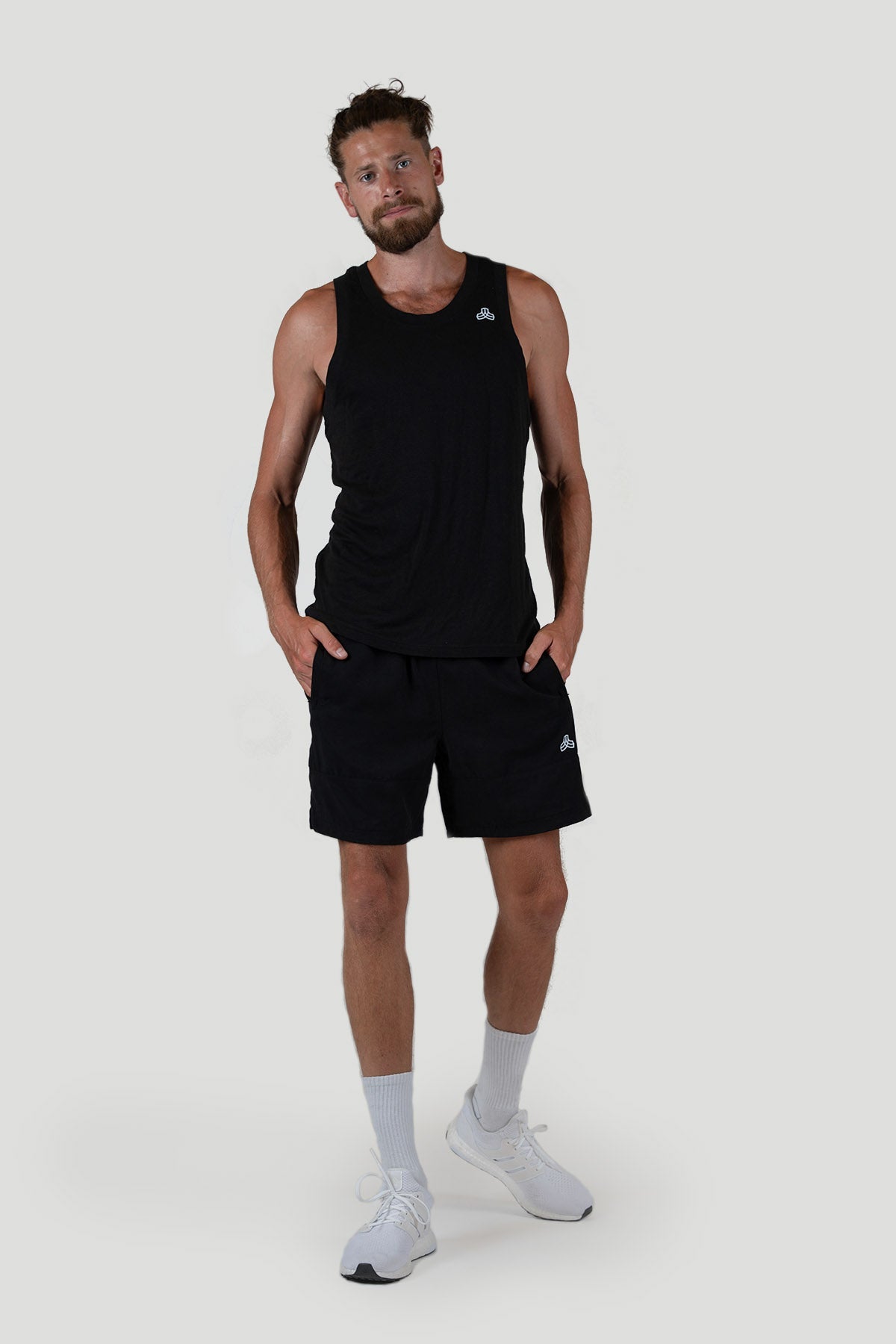 PF14.Wood Tank Top Black