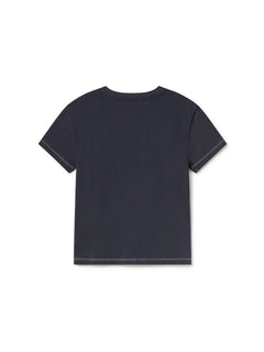 Vikna T-Shirt Dark Navy Blue