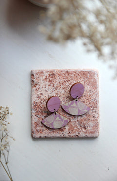 Viuhka Earrings Valokas Lilac