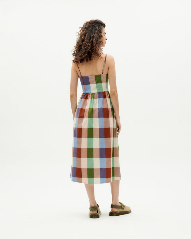 Paola Dress Multicolor Check