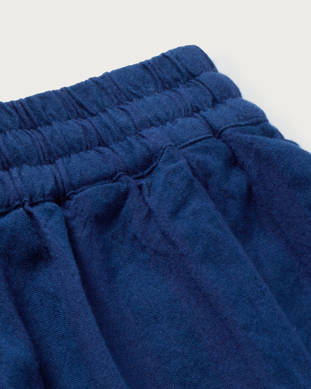 Geranio Seersucker Shorts Blue