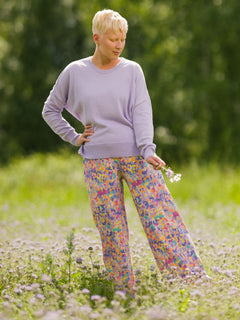 April Knit Lavender